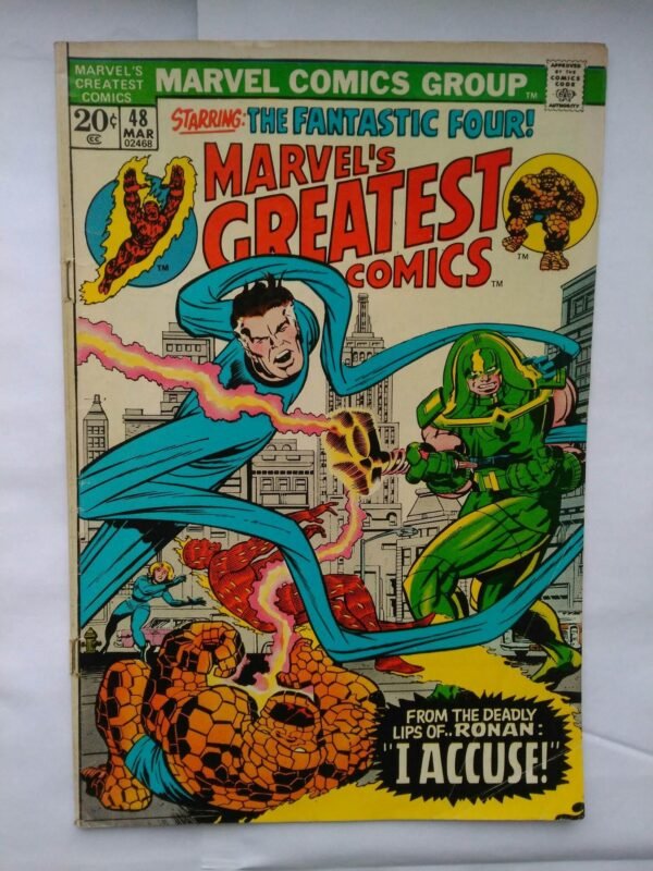 Komiks Marvels Greatest Comics 48 March 1974
