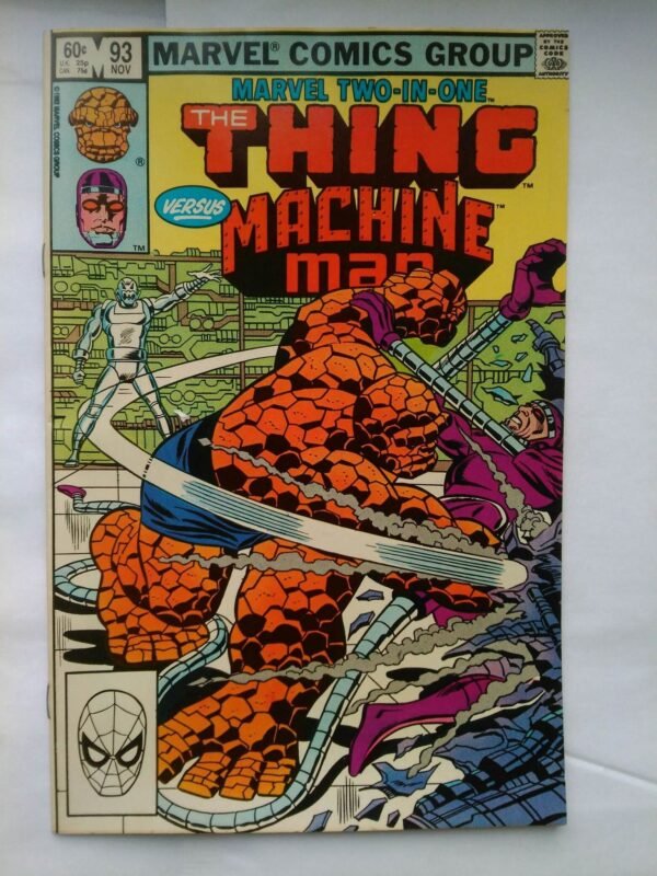 Komiks Marvel Two-In-One 93 November 1982