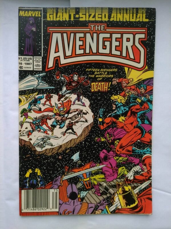Komiks Avengers Giant Sized Annual 16 1987