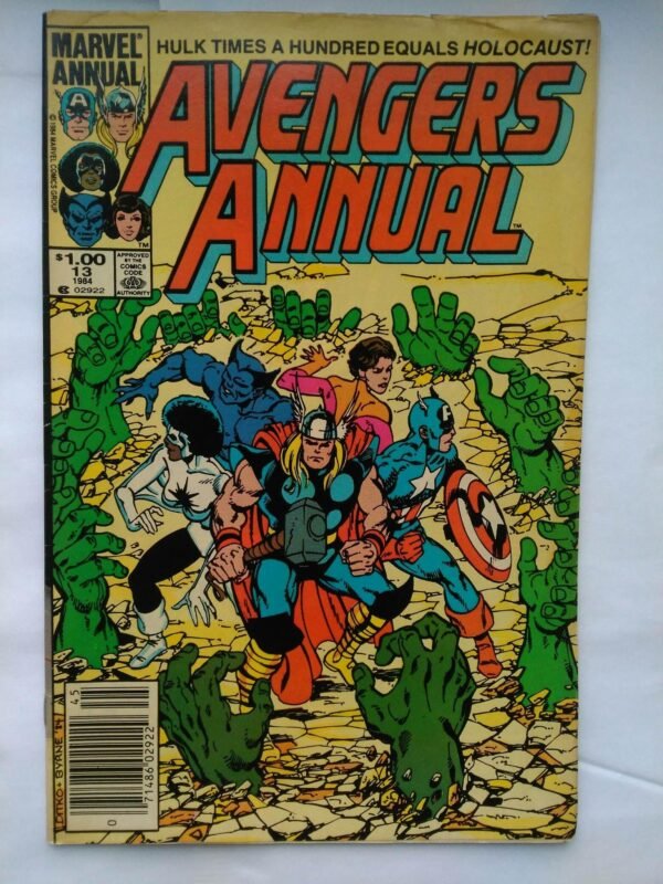 Komiks Avengers Annual 13 1984