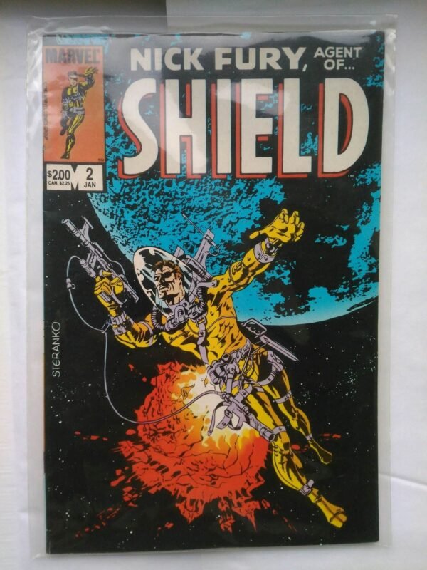 Komiks Nick Fury Agent of Shield 2 January 1984