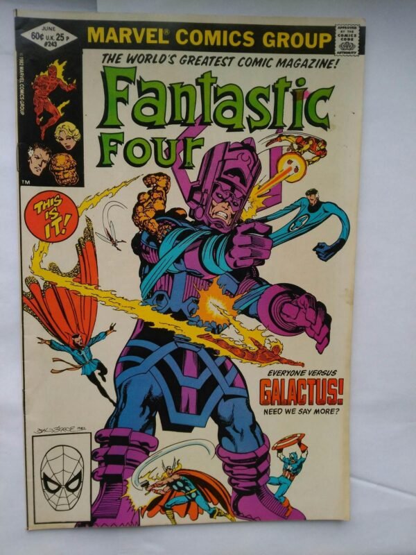 Komiks Fantastic Four 243 June 1982