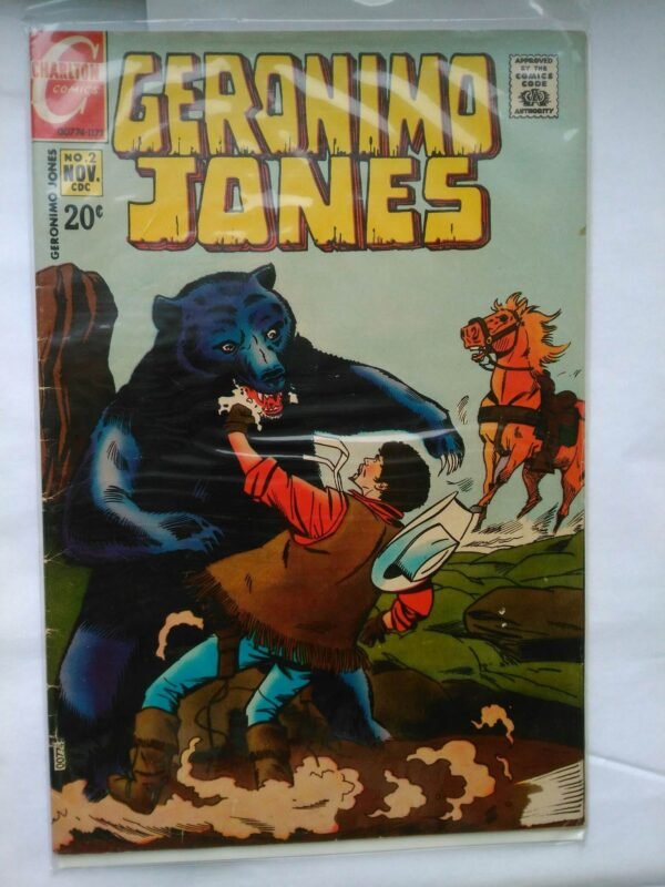 Komiks Geronimo Jones 2 November 1971