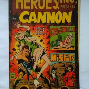 Komiks Heroes Inc Presents Cannon 1 1969