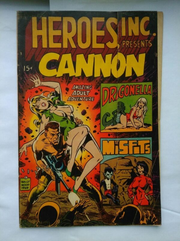Komiks Heroes Inc Presents Cannon 1 1969