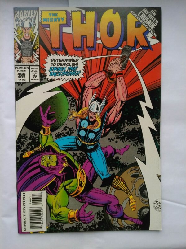 Komiks Thor 466 September 1993+Karta