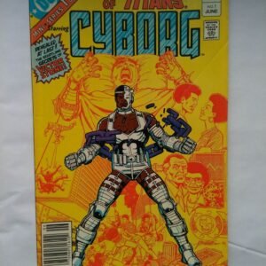 Komiks Tales of Teen Titans Cyborg 1 1982 Origin Cyborg