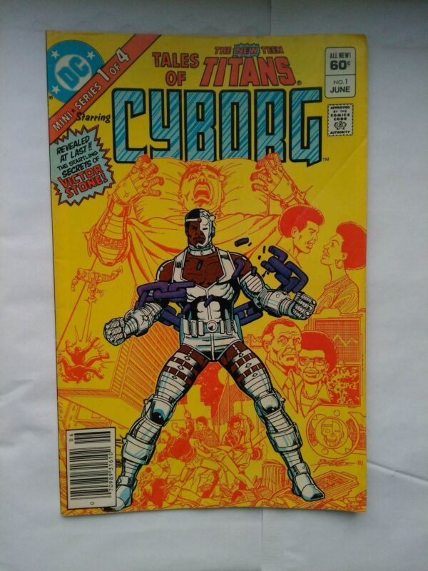 Komiks Tales of Teen Titans Cyborg 1 1982 Origin Cyborg