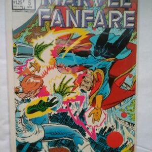 Komiks Marvel Fanfare 5 November 1982