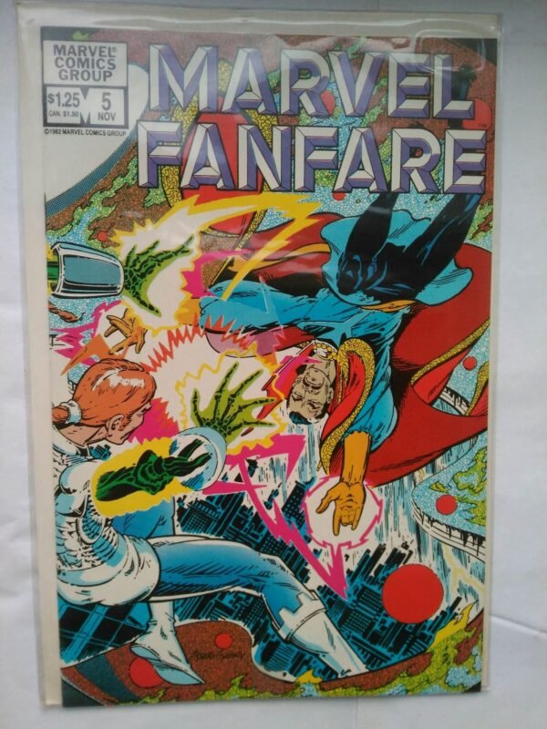Komiks Marvel Fanfare 5 November 1982