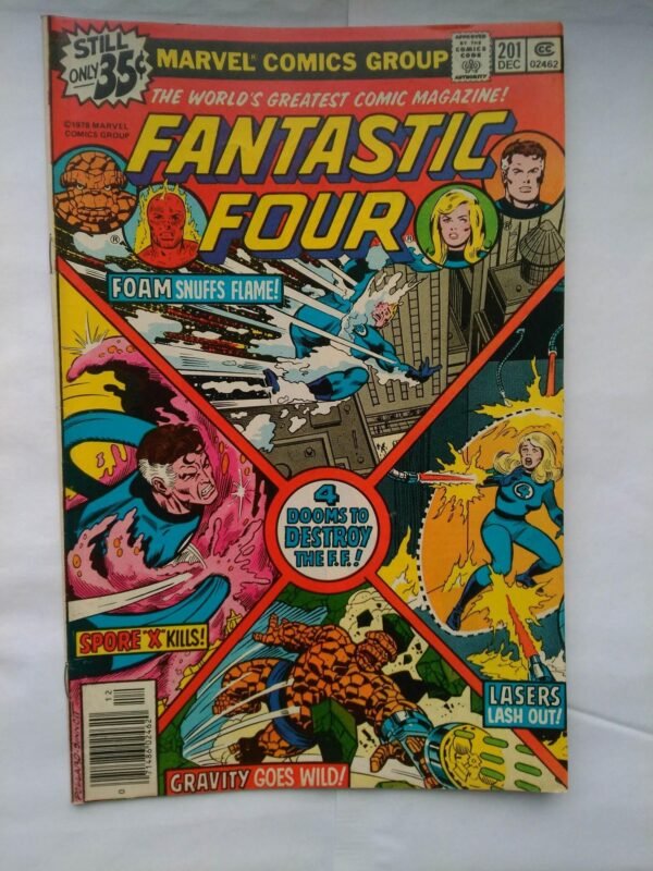Komiks Fantastic Four 201 December 1978