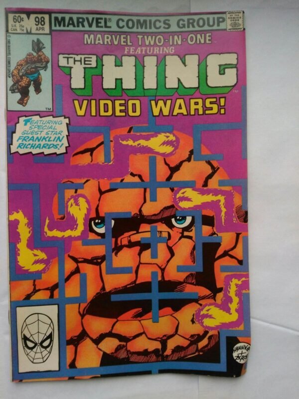 Komiks Marvel Two-In-One 98 April 1983