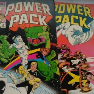 2 x Komiks Power Pack 2-3 1984