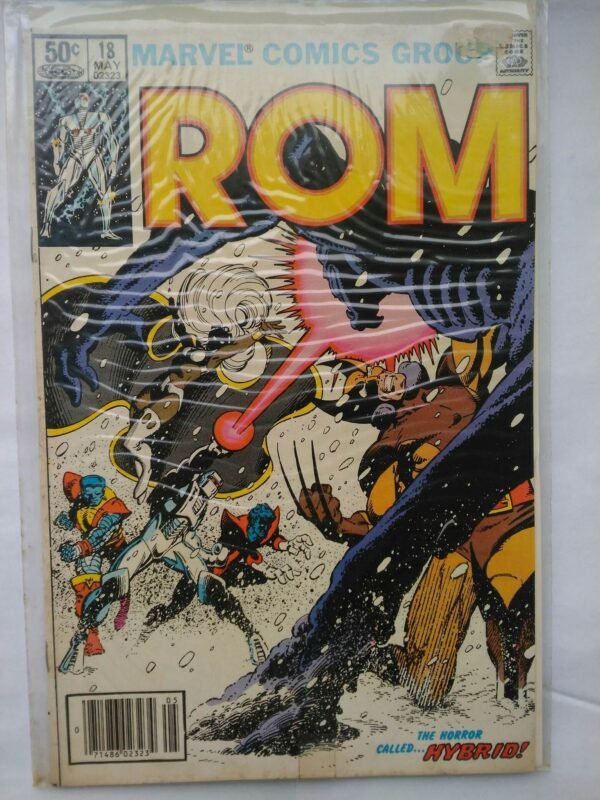 Komiks ROM 18 May 1982 2nd Hybrid, X-Men