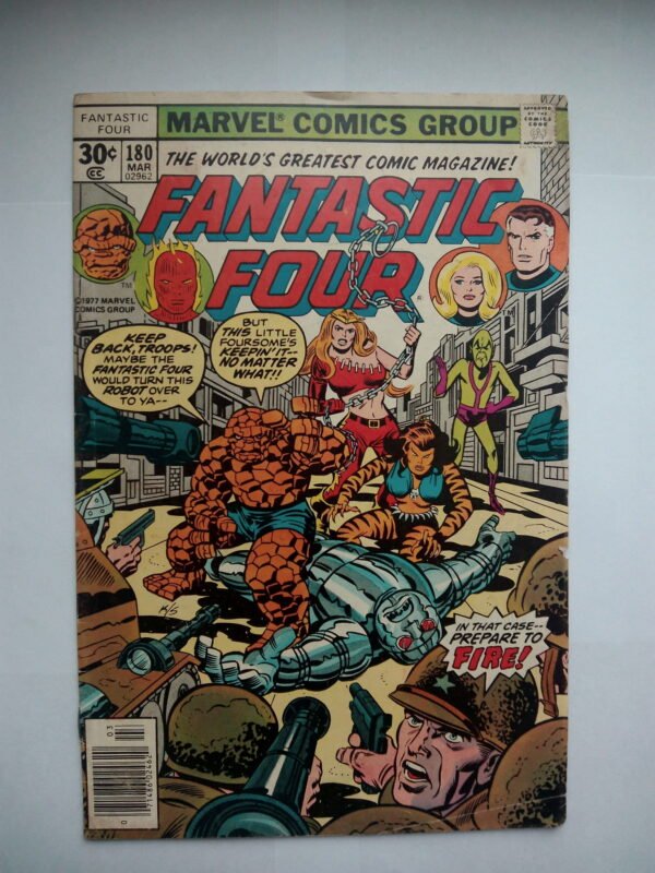 Komiks Fantastic Four 180 March 1976