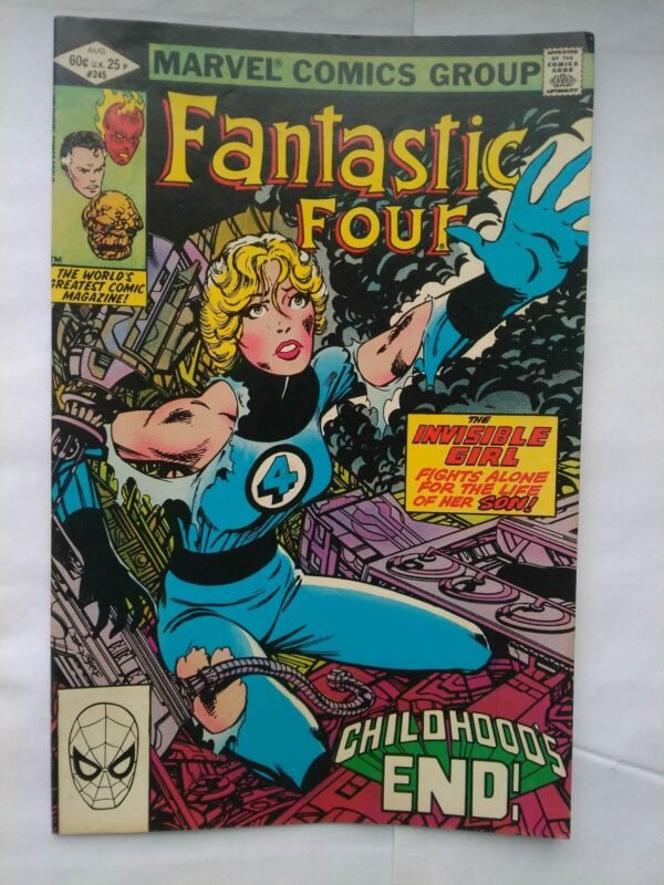 Komiks Fantastic Four 245 August 1982 1st App Avatar