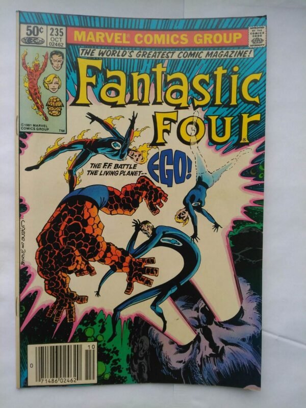 Komiks Fantastic Four 235 October 1981