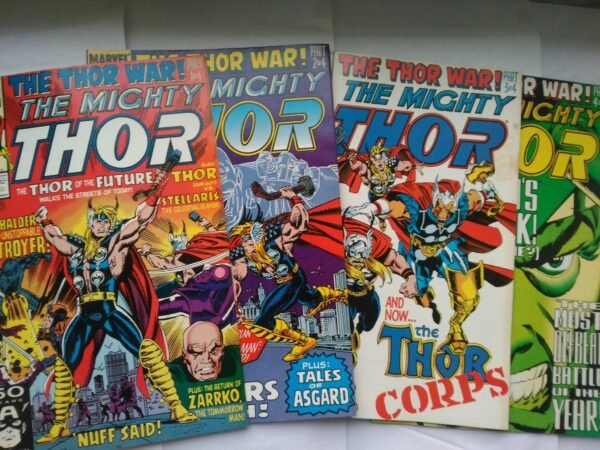 2416.jpg 4 x Komiks Thor 438-441 The Thor War 1991