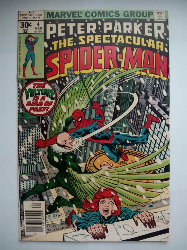 Komiks Spectacular Spiderman 4 1976