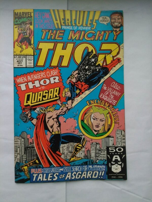 Komiks Thor 437 October 1991
