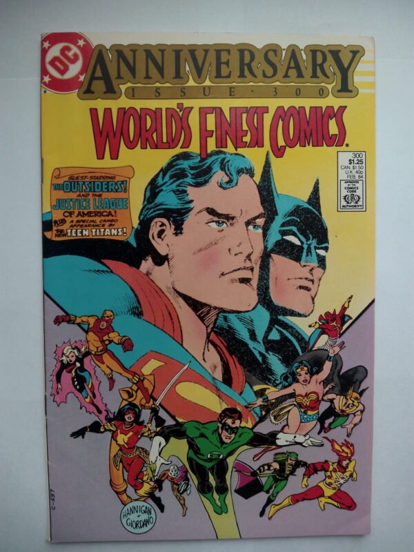 Komiks Worlds Finest 300 February 1984