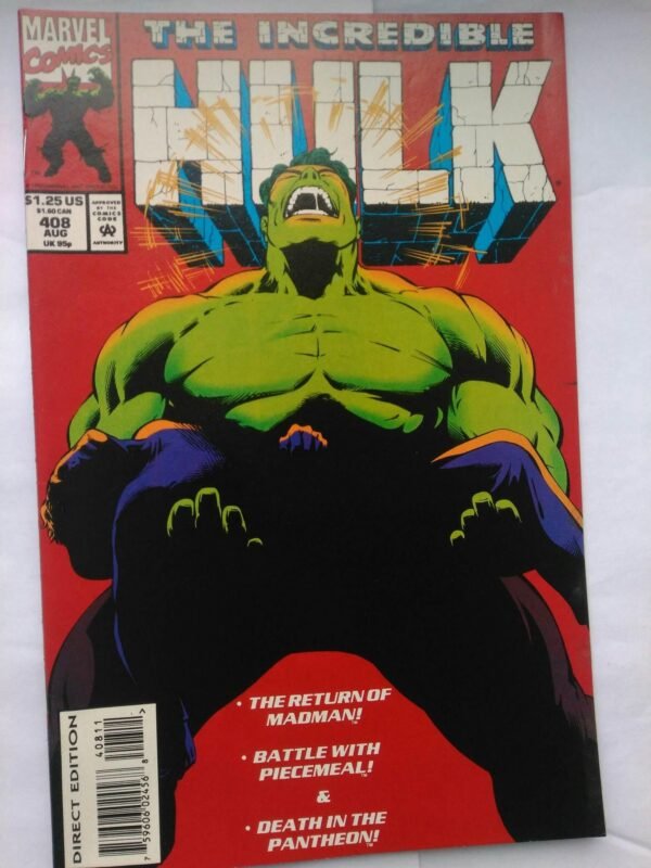 Komiks Hulk 408 August 1993