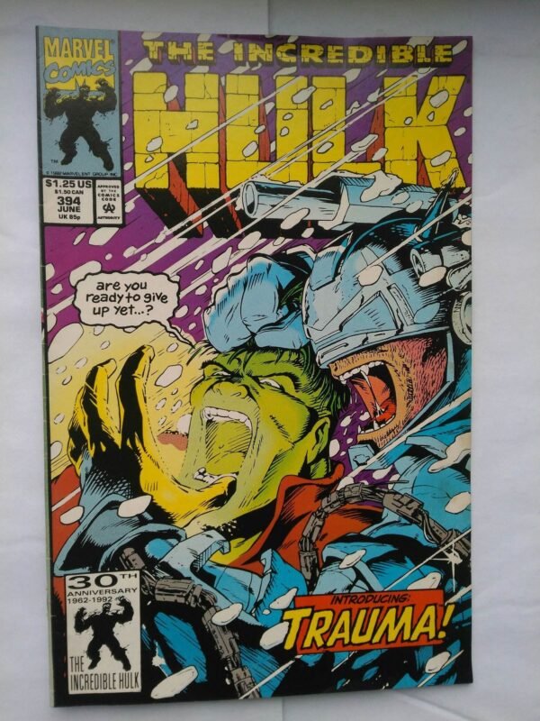 Komiks Hulk 394 June 1992