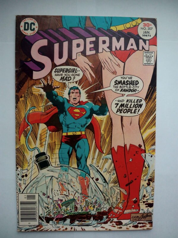 Komiks Superman 307 January 1977