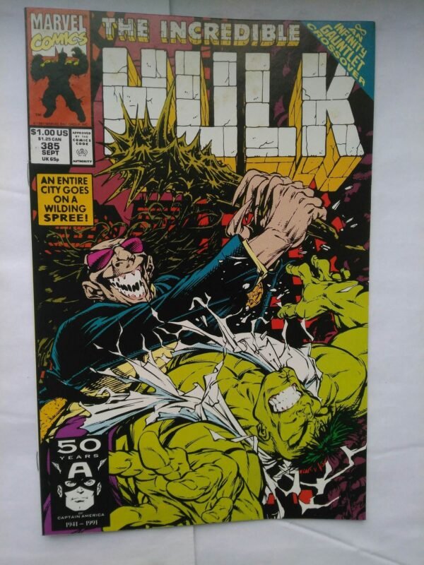 Komiks Hulk 385 September 1991