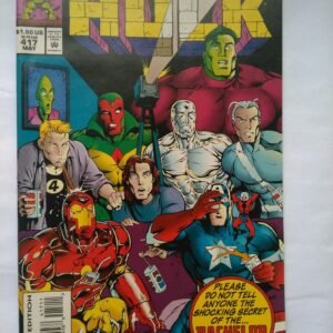 Komiks Hulk 417 May 1994+Karty