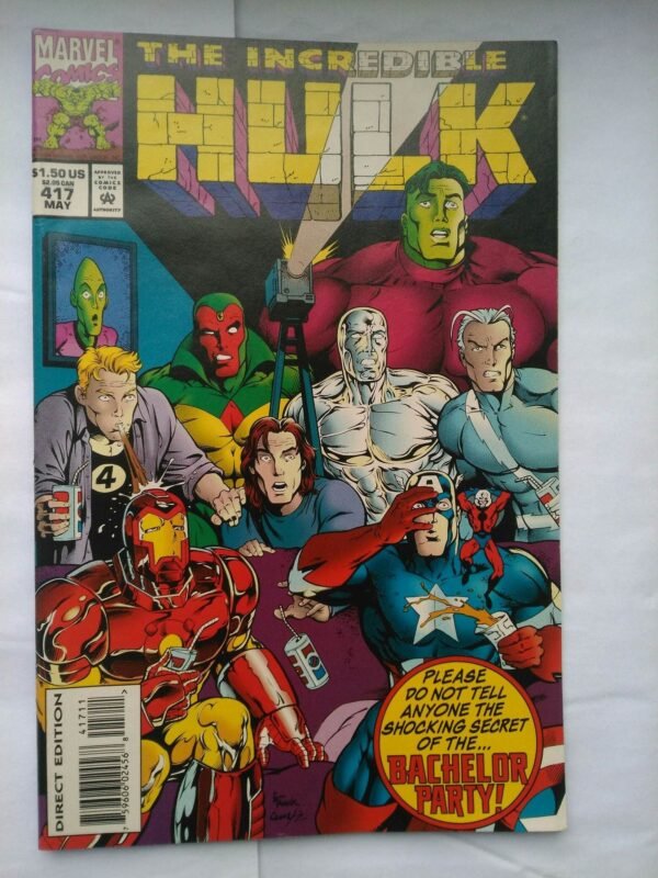 Komiks Hulk 417 May 1994+Karty