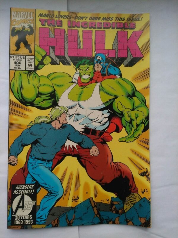 Komiks Hulk 406 June 1993