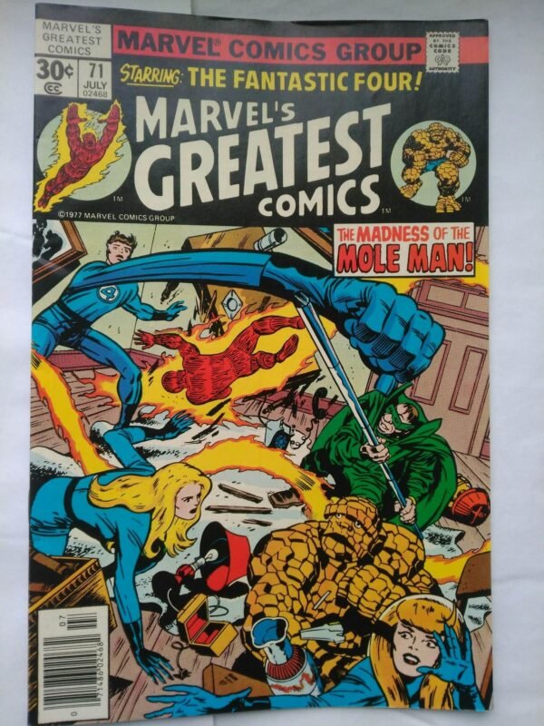 Komiks Marvels Greatest Comics 71 July 1977