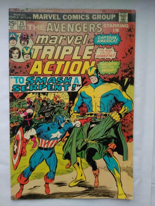 Komiks Marvel Triple Action 25 September 1975