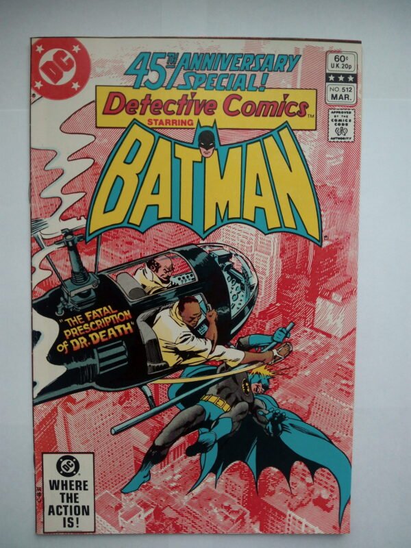 Komiks Detective Comics 512 march 1982