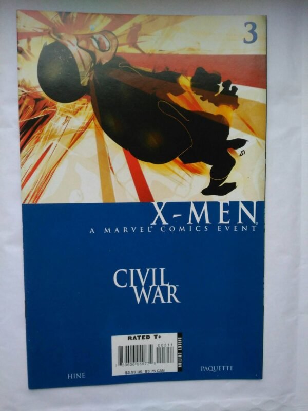 Komiks X-men Civil War 3 November 2006