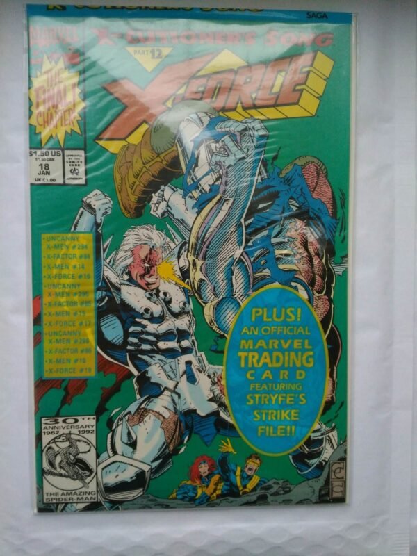 2512.jpg Komiks X-Force 18 January 1993 Zafoliowany