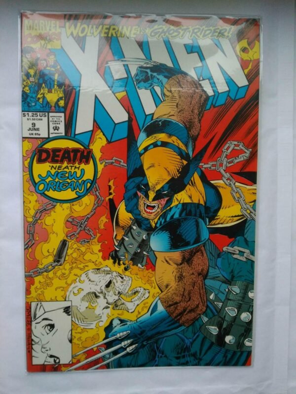 2517.jpg Komiks X-men 9 June 1992 Wolverine vs Ghost Rider