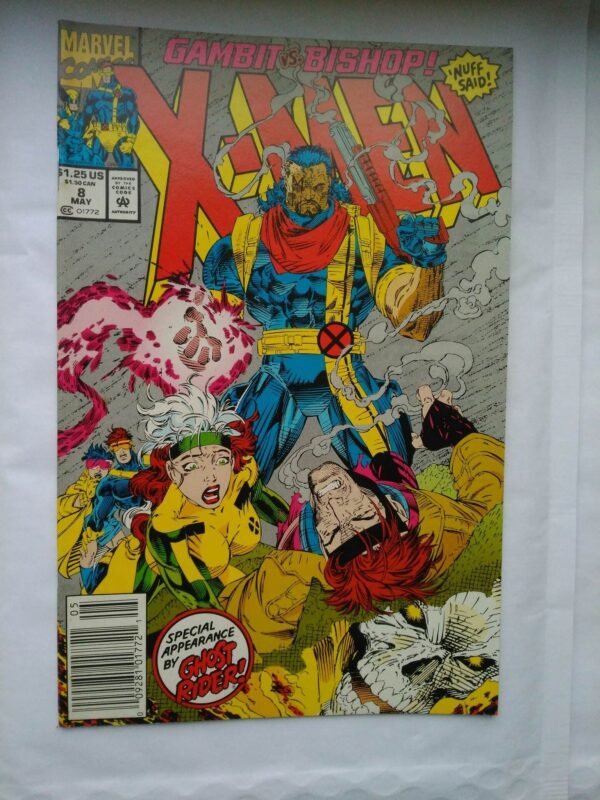 Komiks X-men 8 May 1992 Gambit vs Bishop