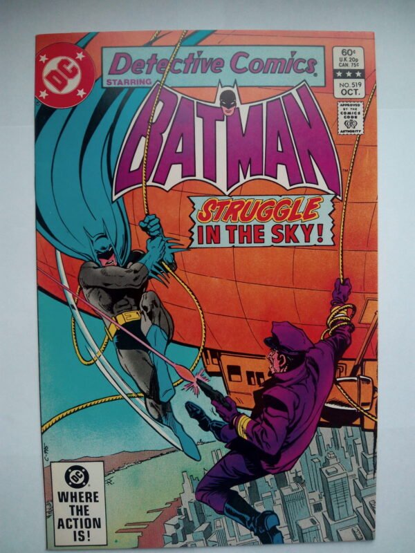 Komiks Detective Comics 519 October 1982