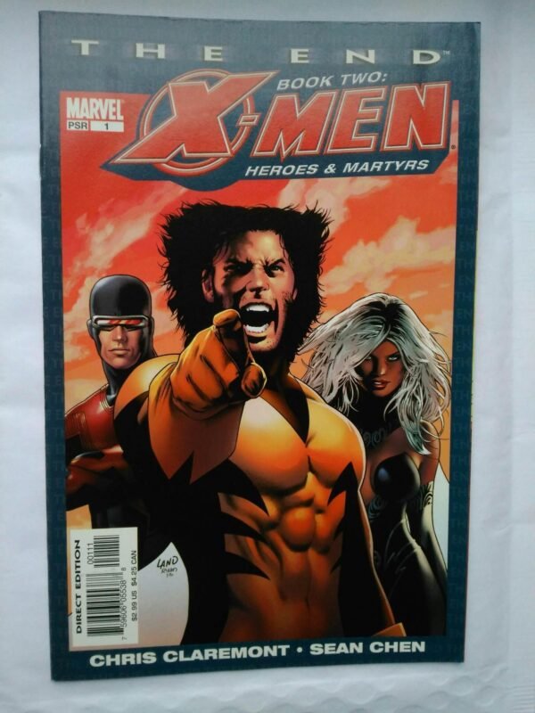 2526.jpg Komiks X-men Heroes and Martyrs 1 2005