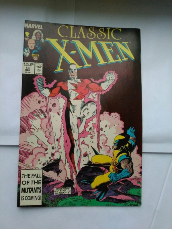 2535.jpg Komiks X-men Classic 16 December 1987
