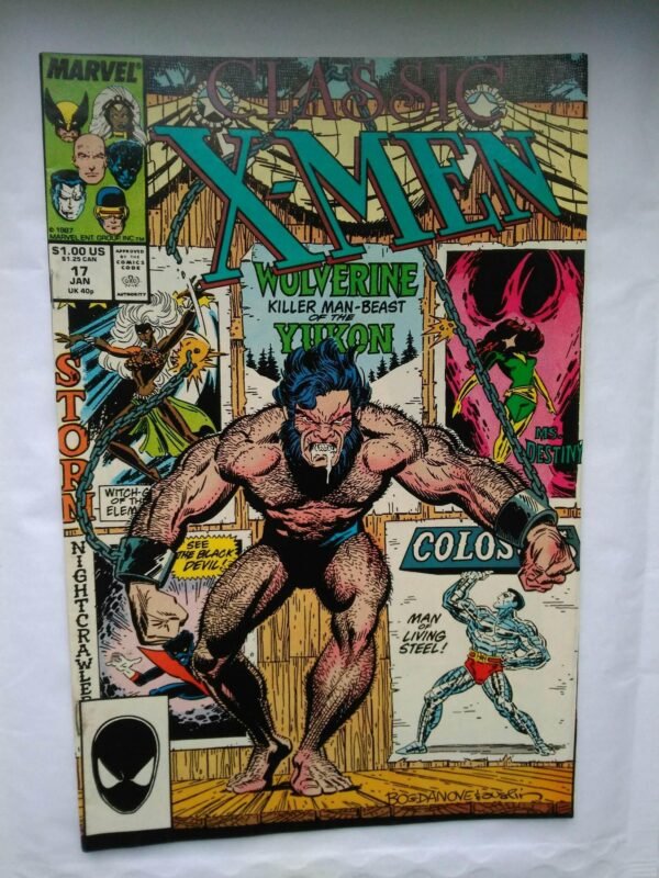 2536.jpg Komiks X-men Classic 17 January 1988