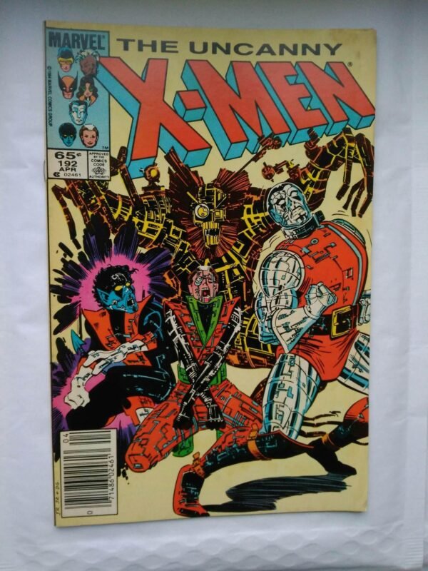 2554.jpg Komiks Uncanny X-men 192 April 1985
