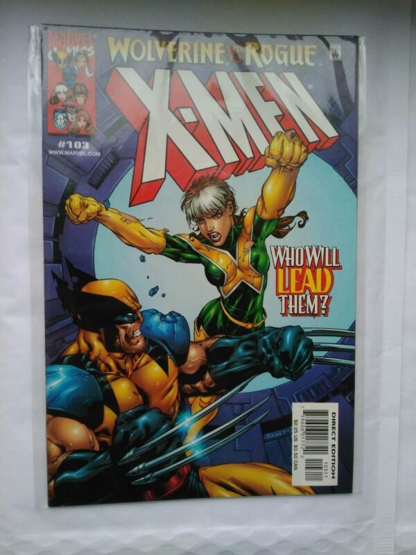 2557.jpg Komiks X-men 103 August 2001 Wolverine vs Rogue
