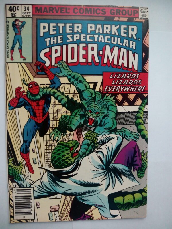 Komiks Spectacular Spiderman 34 September 1979