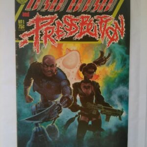 Komiks Laser Eraser  Pressbutton 1 November 1985