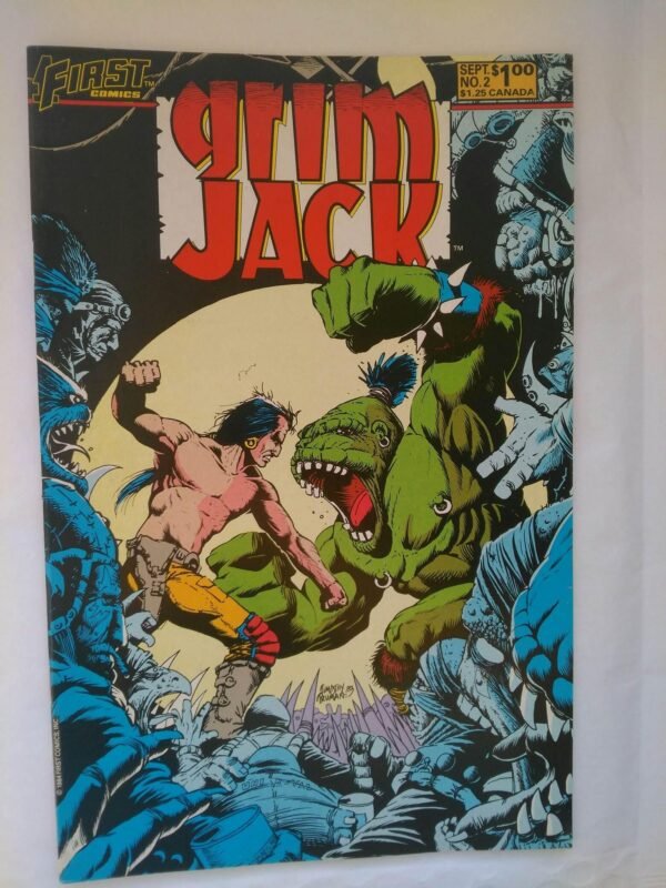 Komiks Grim Jack 2 September 1984
