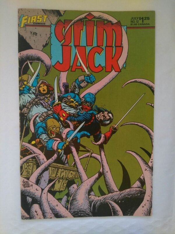 Komiks Grim Jack 12 July 1985
