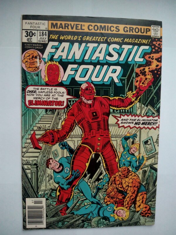 Komiks Fantastic Four 184 July 1977